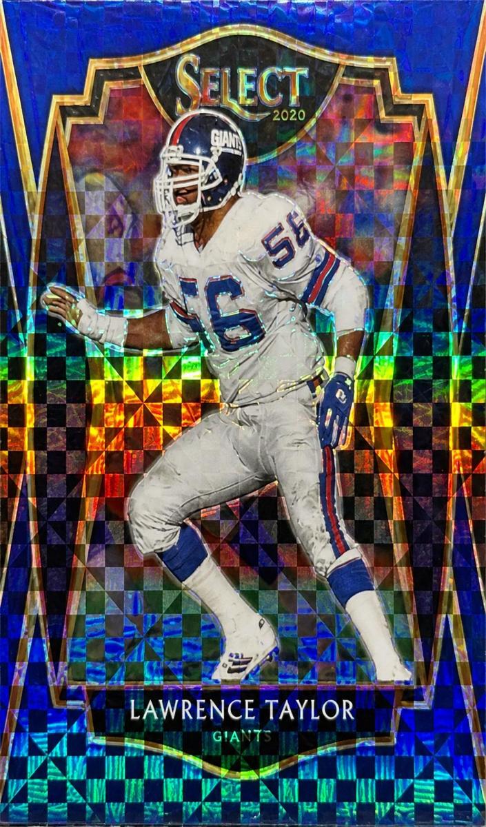 2020 Panini Select Football Blue Prizm Lawrence Taylor #110