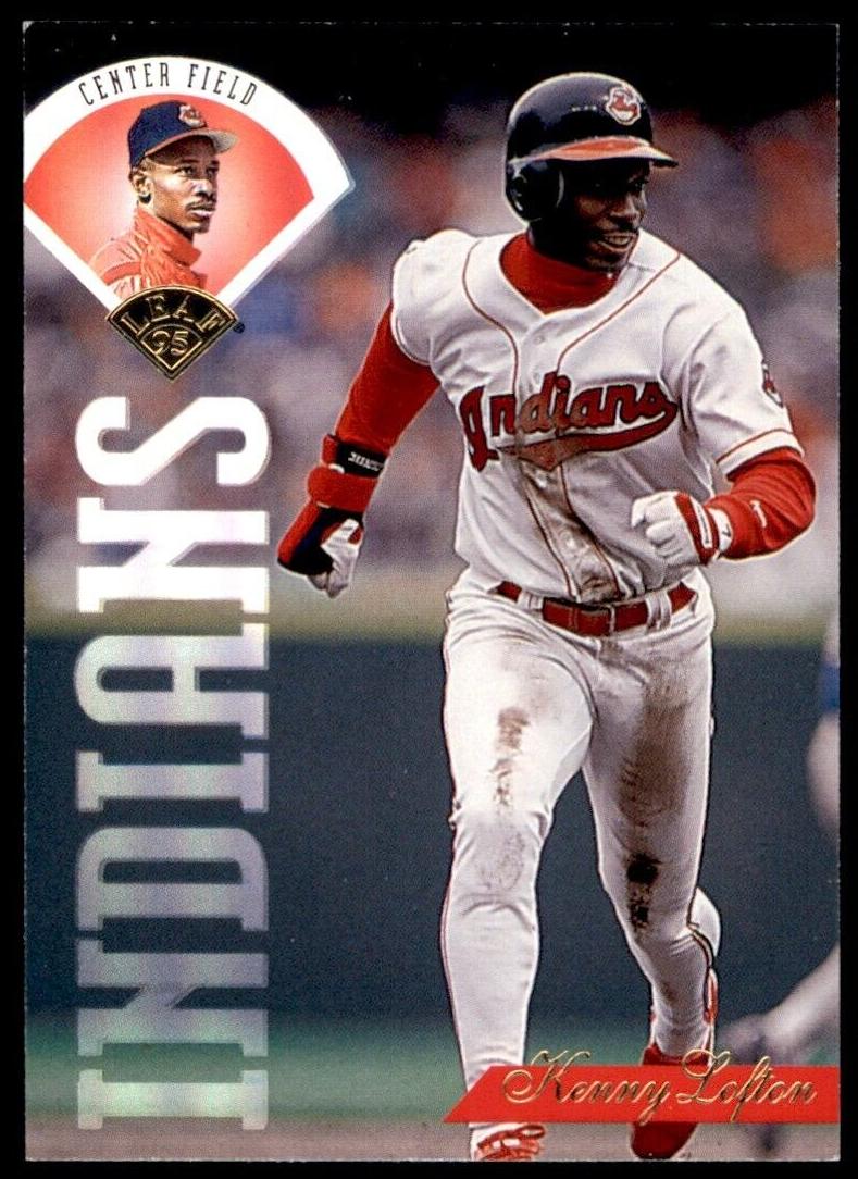 1995 Leaf Baseball Kenny Lofton #8