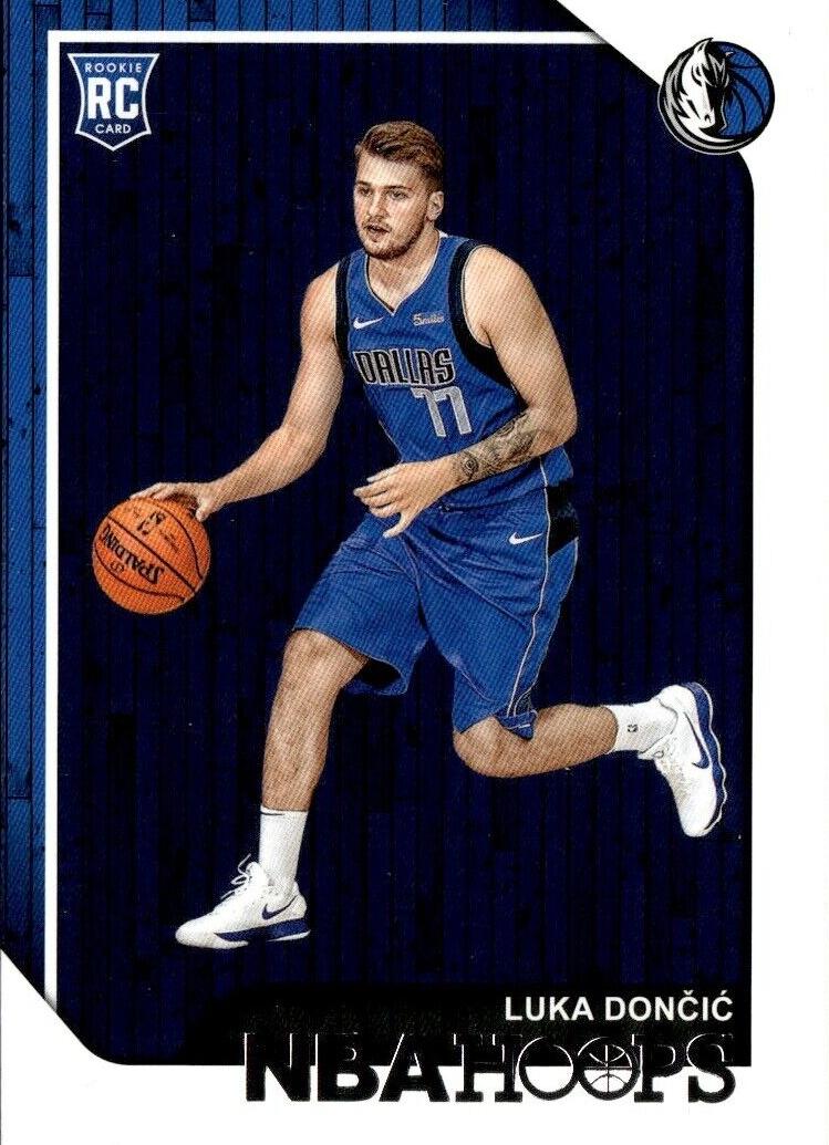 2018 Panini Hoops Basketball Luka Doncic #268 PSA 9