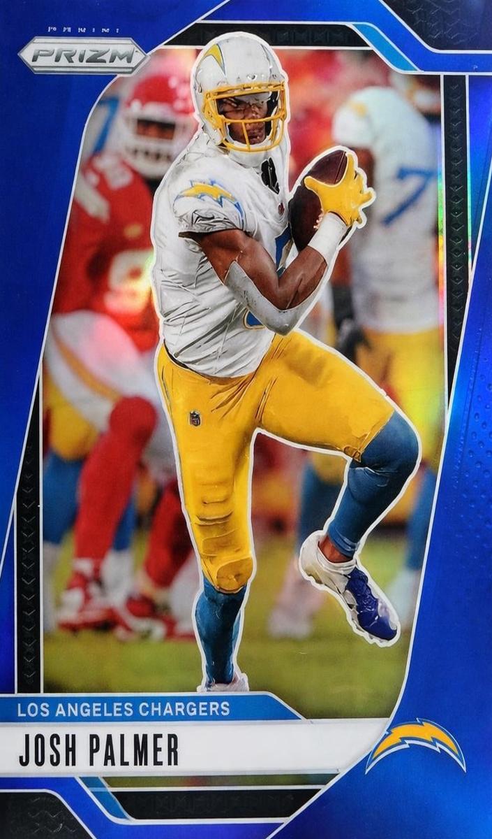 2024 Panini Prizm Football Blue Josh Palmer #159