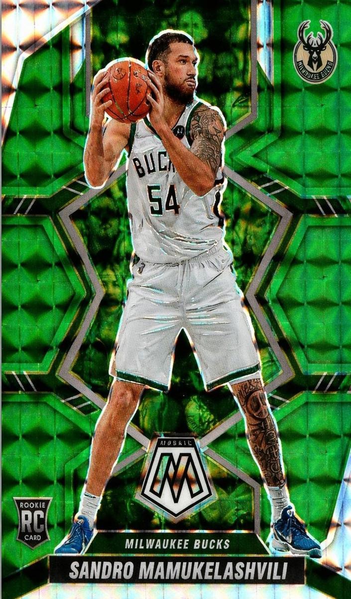 2021 Panini Mosaic Basketball Green Sandro Mamukelashvili #236