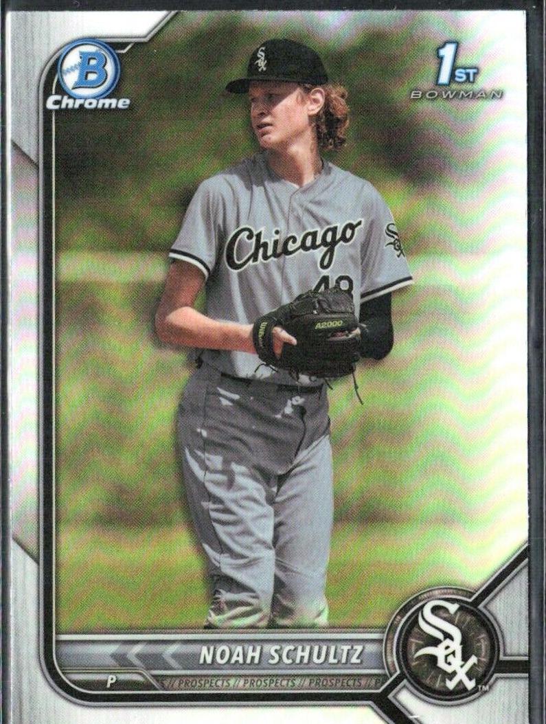 2022 Bowman Draft Baseball Refractor Noah Schultz #BDC-56 PSA 9