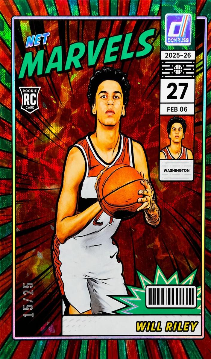 2025 Panini Donruss Basketball Scope Will Riley #6