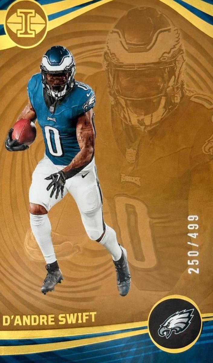 2023 Panini Illusions Football Trophy Collection Bronze D'Andre Swift #85