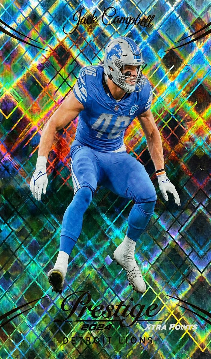 2024 Panini Prestige Football Diamond Xtra Points Jack Campbell #102