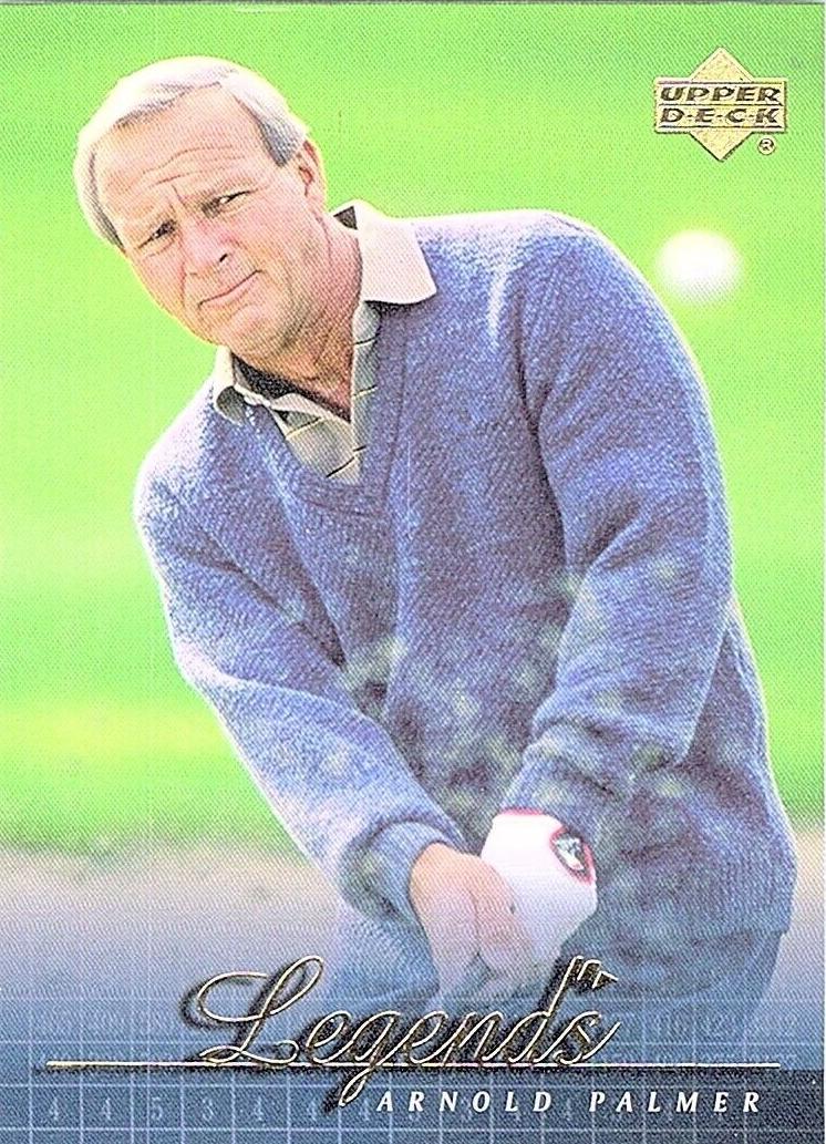 2001 Upper Deck Golf Arnold Palmer #59 PSA 9