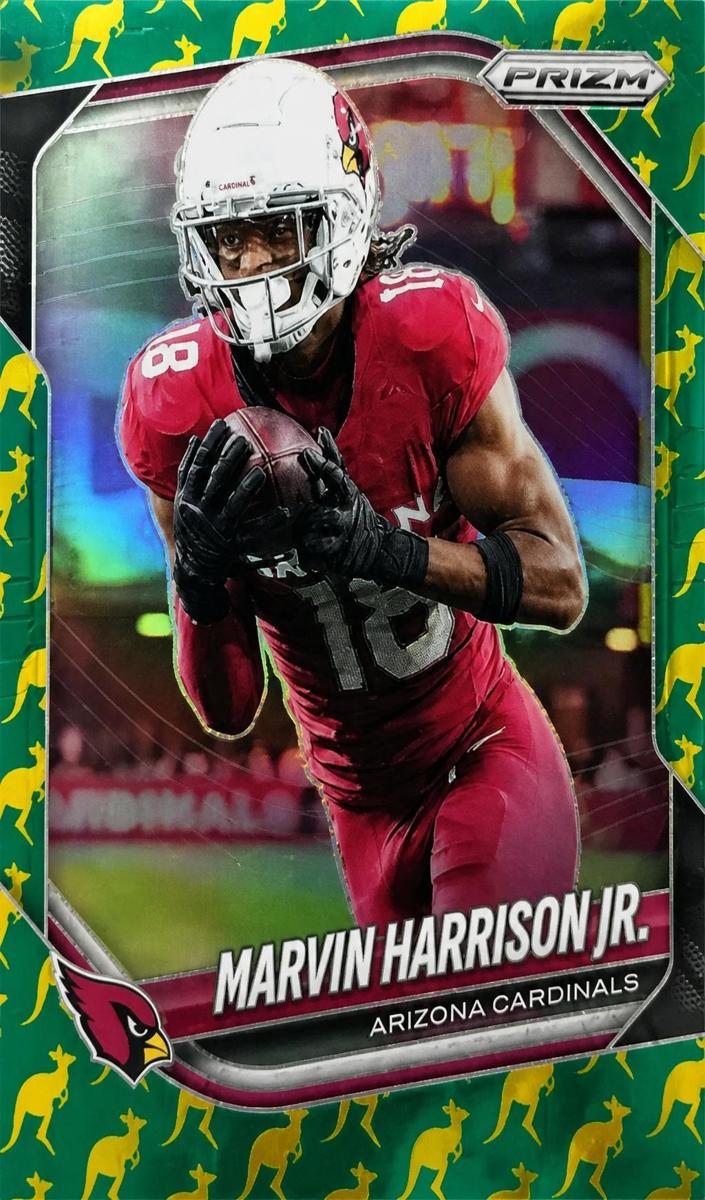 2025 Panini Prizm Football Kangaroo Marvin Harrison Jr. #28