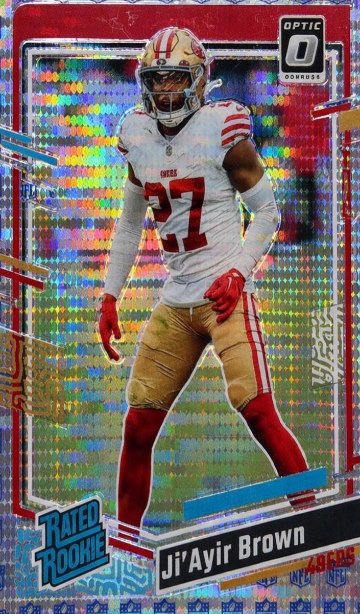 2023 Donruss Optic Football Shield Ji'Ayir Brown #290 PSA 9