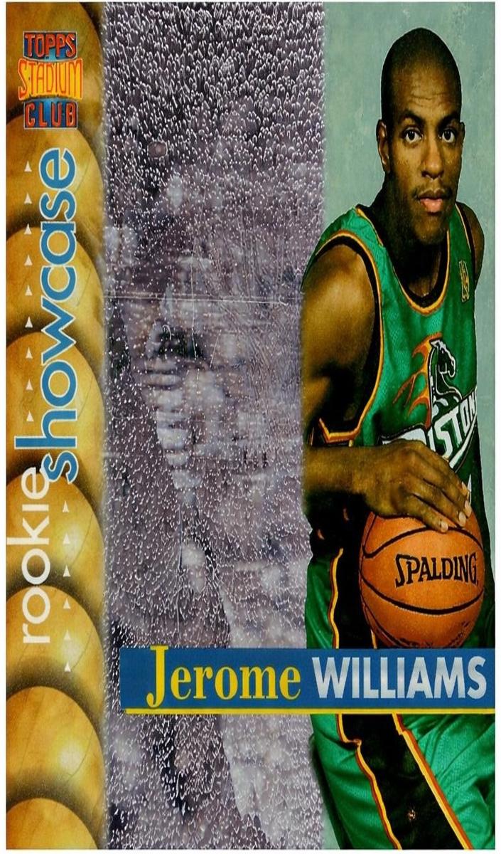 1996 Topps Stadium Club Basketball Jerome Williams #RS21