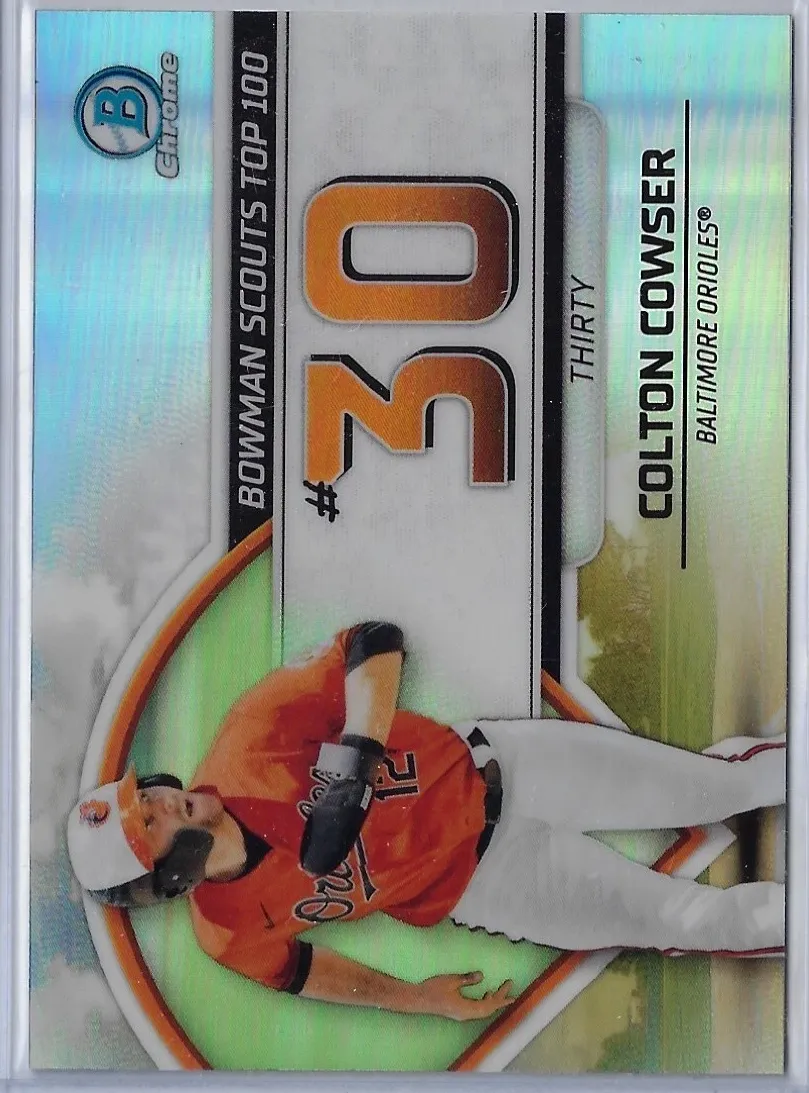 2023 Bowman Baseball Colton Cowser #BTP-30