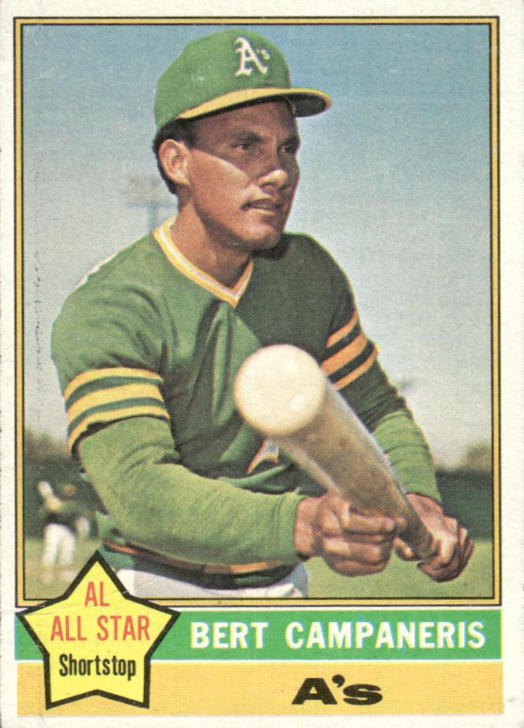 1976 Topps Baseball Bert Campaneris #580