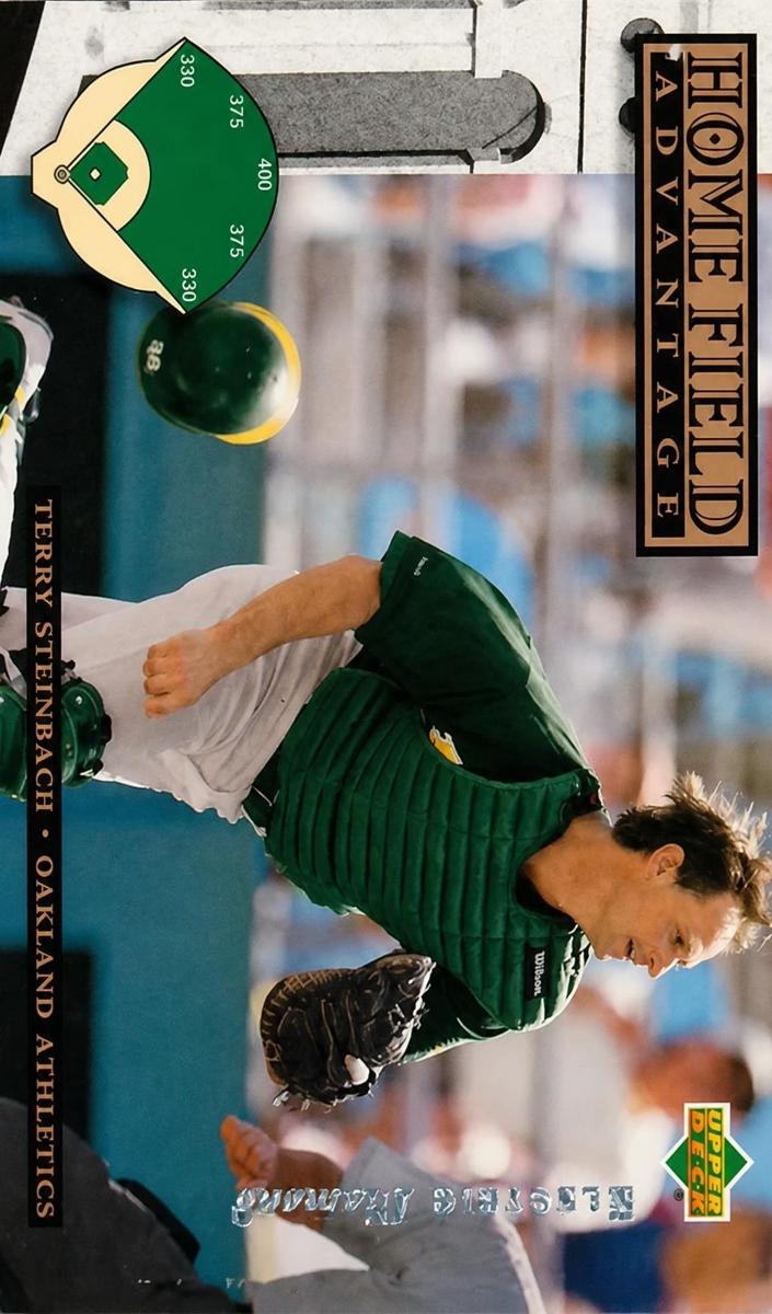 1994 Upper Deck Baseball Electric Diamond Terry Steinbach #291