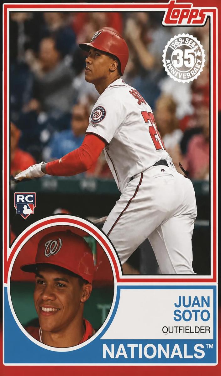 2018 Topps Update Baseball Black Juan Soto #83-12