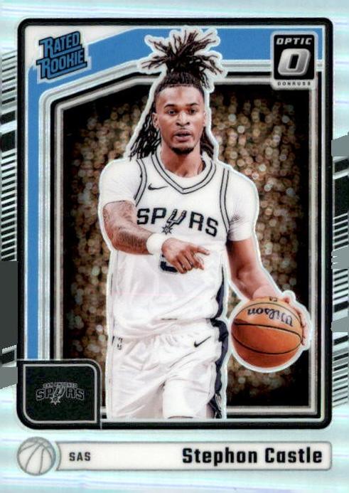 2024 Donruss Optic Basketball Holo Stephon Castle #254 PSA 10