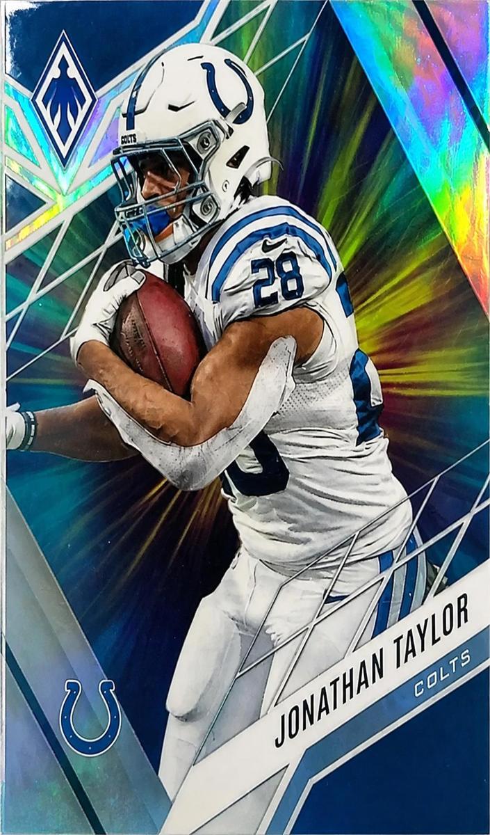 2022 Panini Phoenix Football Color Burst Jonathan Taylor #29
