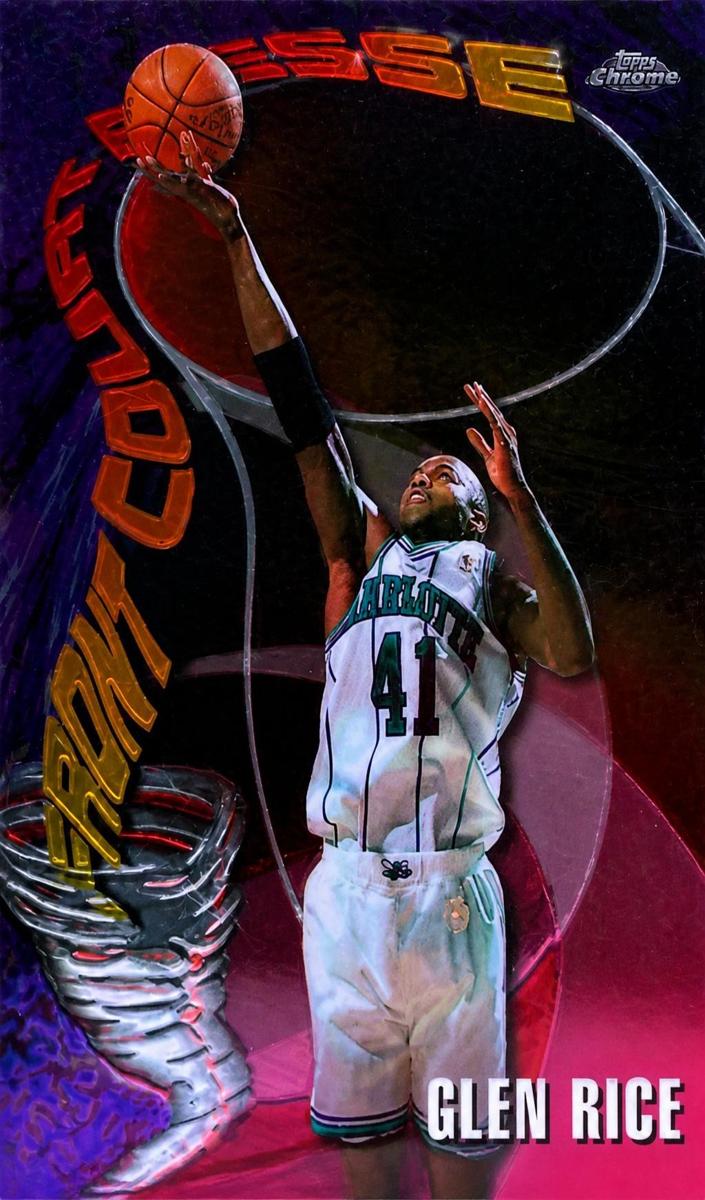 1997 Topps Chrome Basketball Glen Rice #SB14