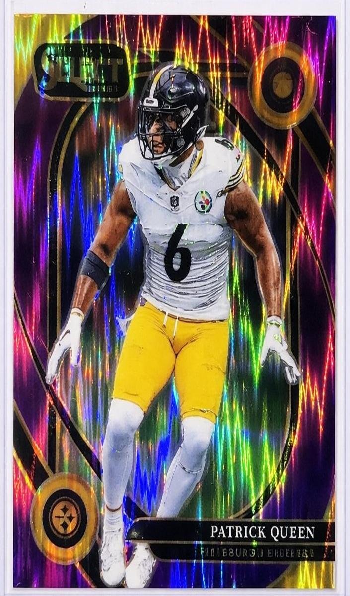 2024 Panini Select Football Purple Shock Patrick Queen #286