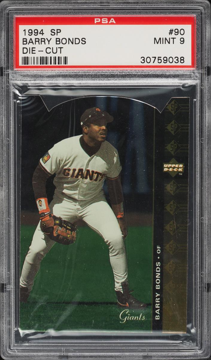 1994 SP Baseball Die-Cut Barry Bonds #90