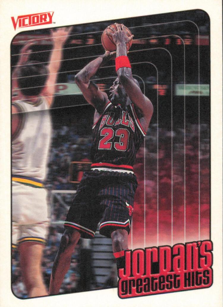 1999 Upper Deck Victory Basketball Michael Jordan #407 PSA 9