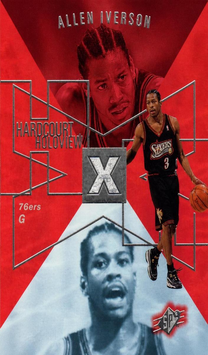 1997 SPx Basketball Allen Iverson #HH2 PSA 10