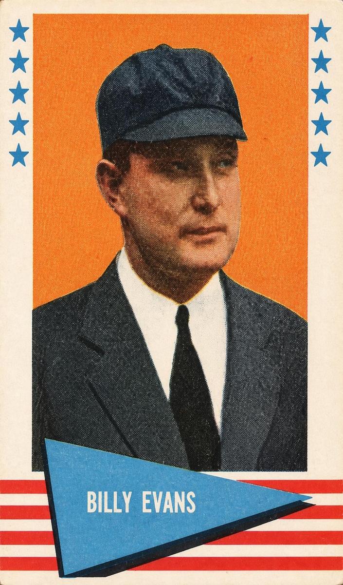 1961 Fleer Baseball Greats F418-3 Billy Evans #22
