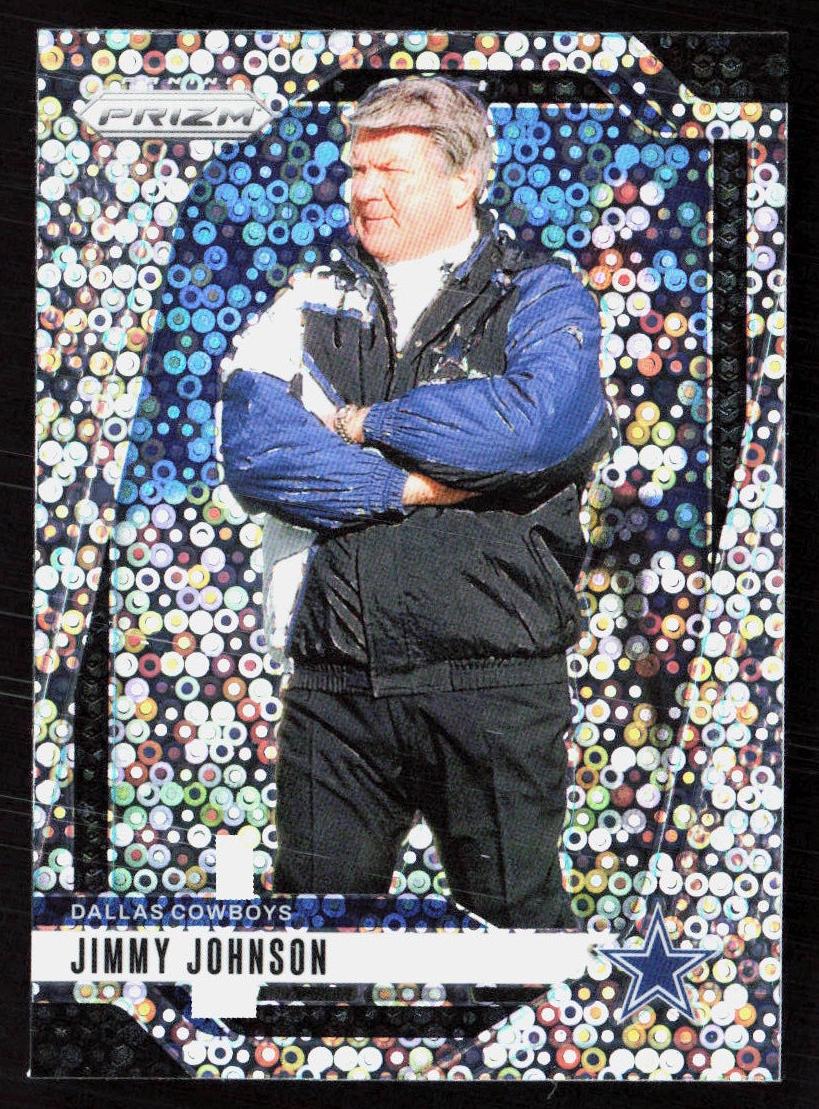 2024 Panini Prizm Football No Huddle Jimmy Johnson #82