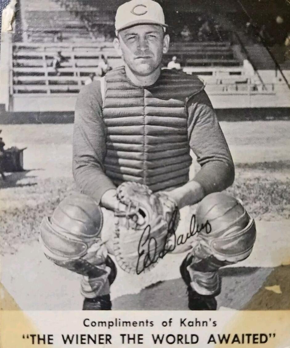 1961 Kahn's Wieners Baseball Ed Bailey #NNO