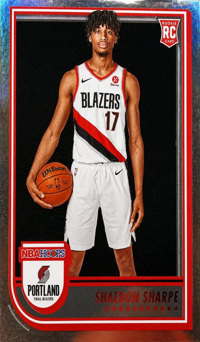 2022 Panini Hoops Basketball Impulse Shaedon Sharpe #237 PSA 9