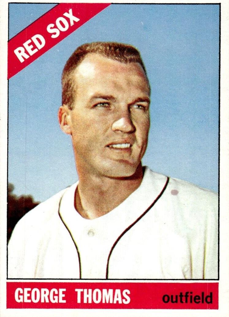 1966 Topps Baseball George Thomas #277 PSA 7