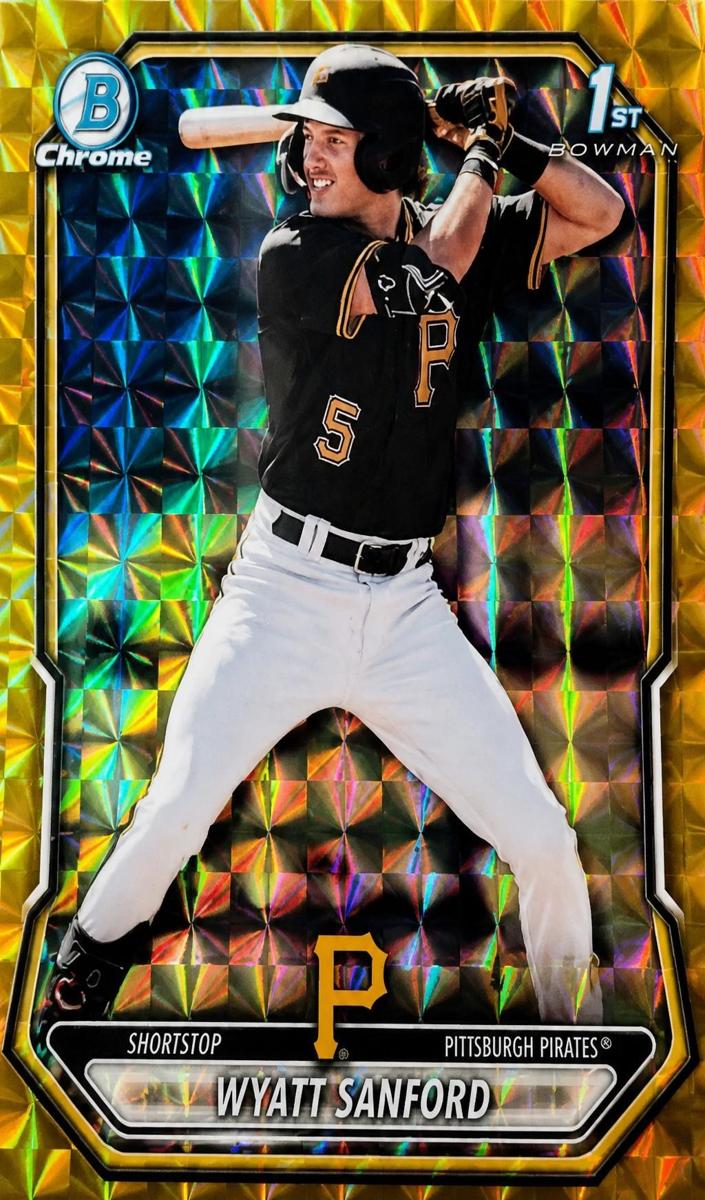 2026 Bowman Baseball Gold Geometric Wyatt Sanford #BCP-66
