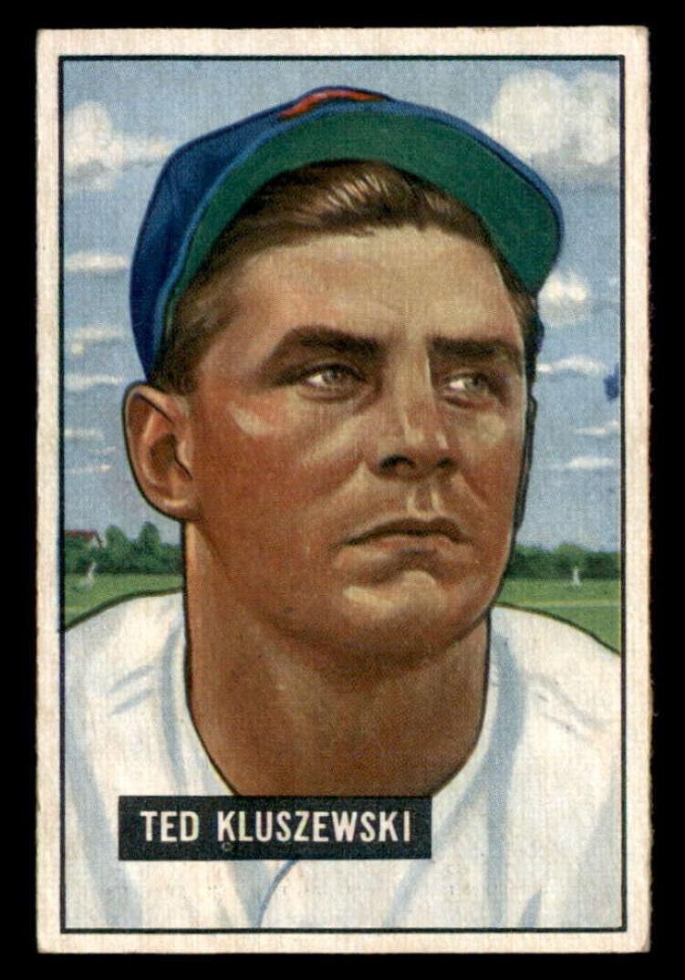 1951 Bowman Baseball Ted Kluszewski #143 PSA 6