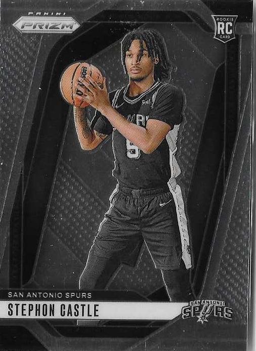 2024 Panini Prizm Basketball Silver Stephon Castle #234