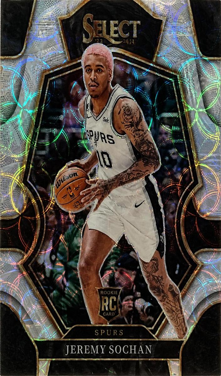 2022 Panini Select Basketball Scope Jeremy Sochan #192 PSA 9