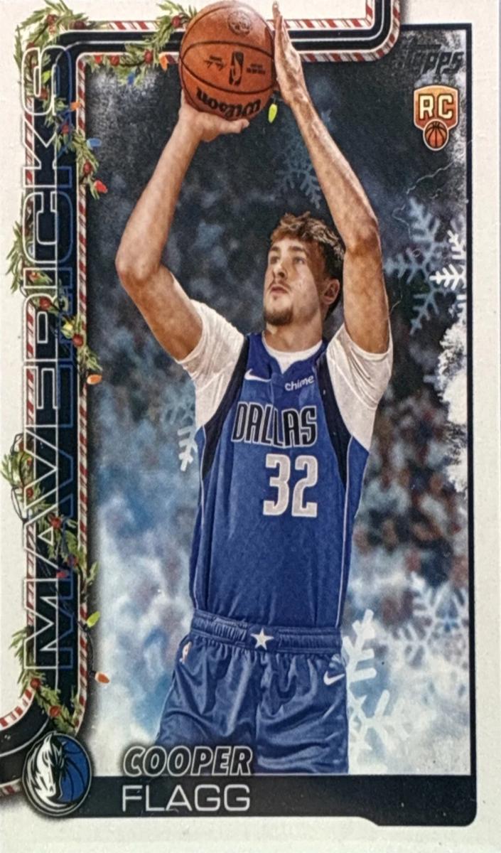2025 Topps Holiday Basketball Cooper Flagg #H161 PSA 9