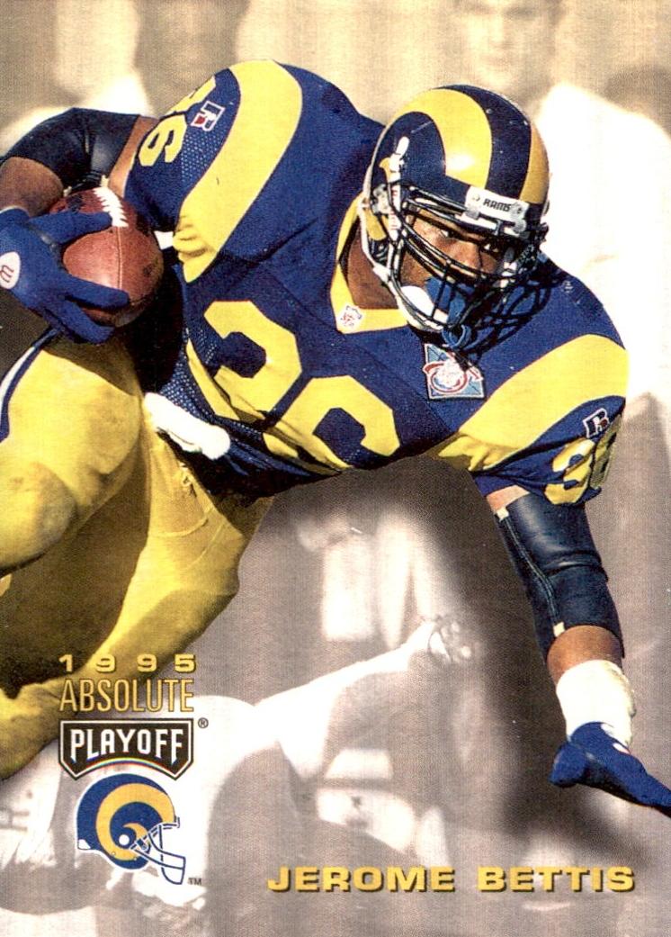 1995 Playoff Absolute Football Jerome Bettis #6