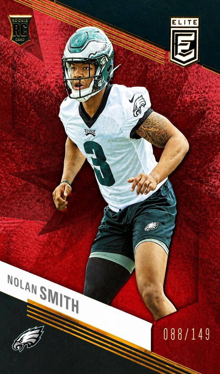 2023 Donruss Elite Football Maroon Nolan Smith #173