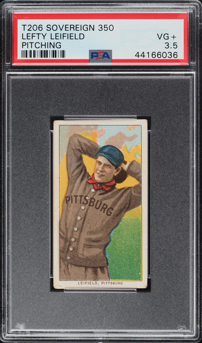 1909-11 T206 Baseball Pitching Lefty Leifield #NNO SGC 2