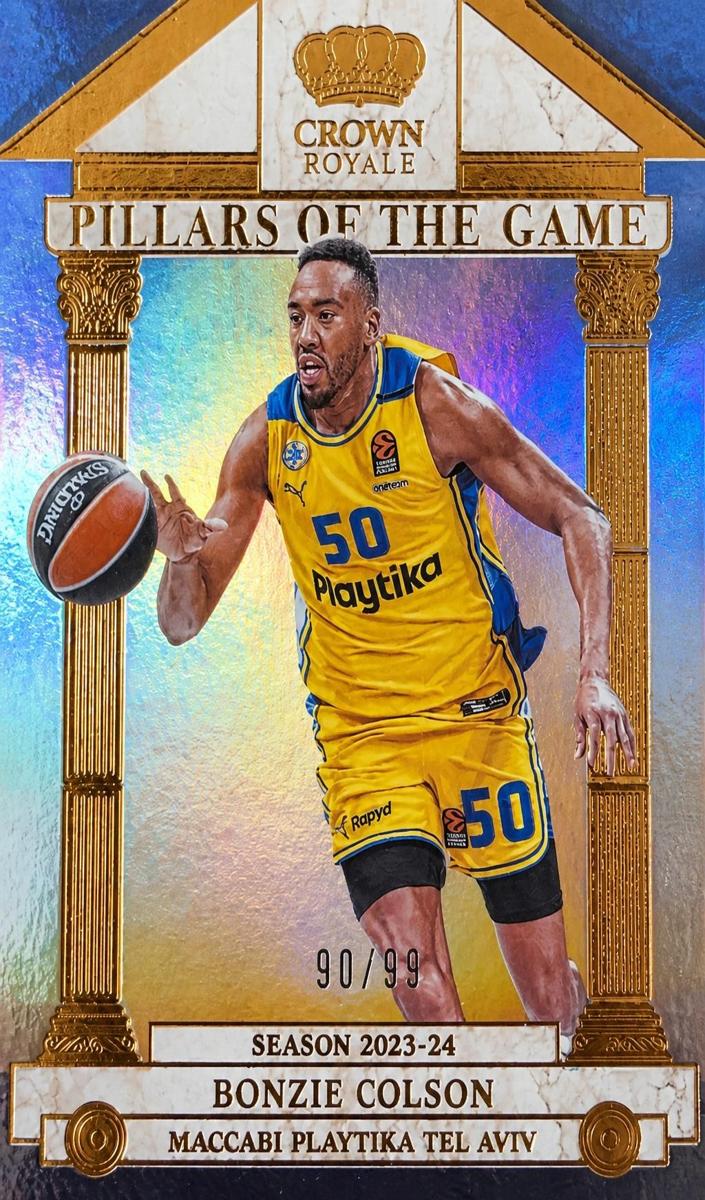 2023 Panini Crown Royale Turkish Airlines EuroLeague Basketball Bonzie Colson #3