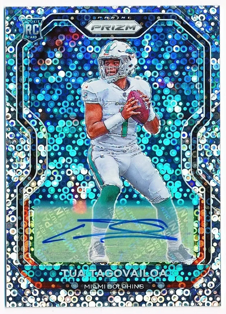 2020 Panini Prizm Football No Huddle Tua Tagovailoa #339