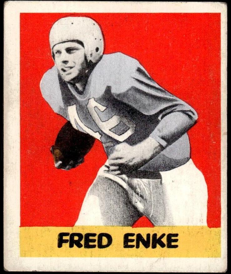 1948 Leaf Football Fred Enke #82