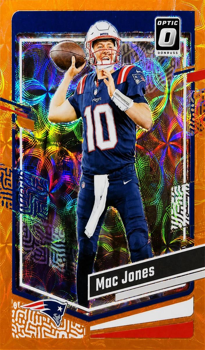 2023 Donruss Optic Football Orange Scope Mac Jones #130