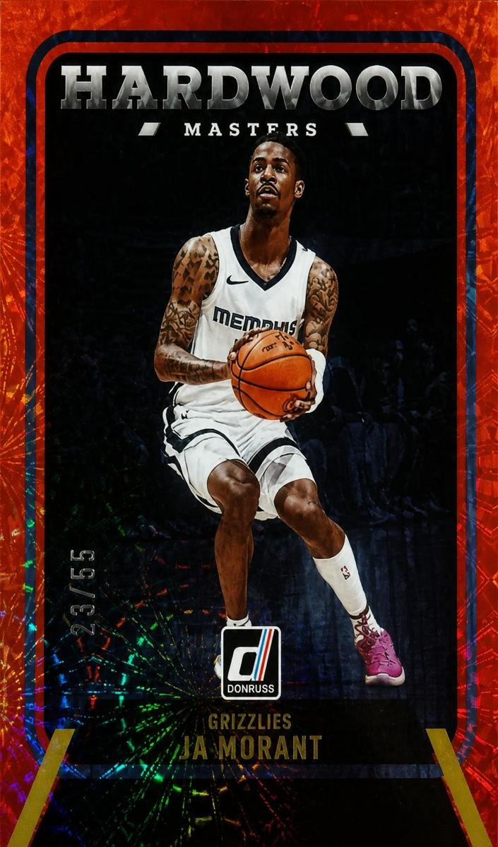 2024 Panini Donruss Basketball International Red Fireworks Ja Morant #4