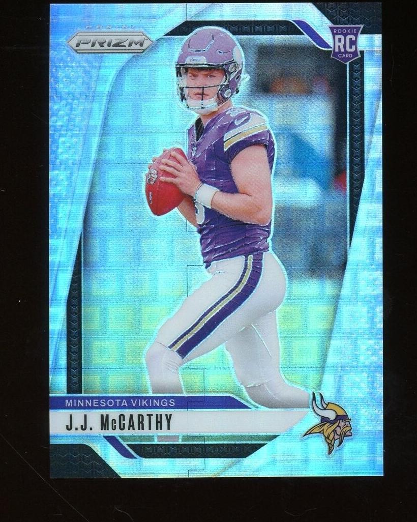 2024 Panini Prizm Football Pandora J.J. McCarthy #400 PSA 9