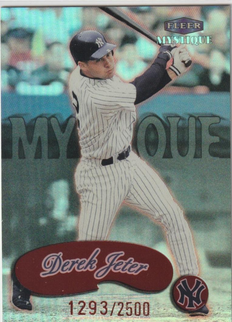 1999 Fleer Mystique Baseball Derek Jeter #159 PSA 6