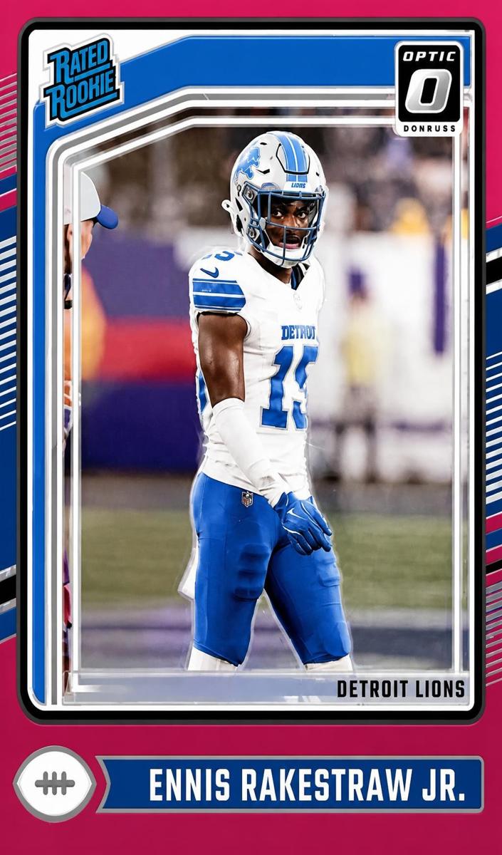 2024 Donruss Optic Football Pink Ennis Rakestraw Jr. #232