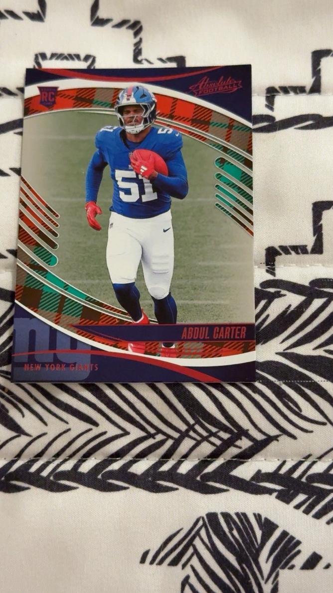2025 Panini Absolute Football Abdul Carter #101