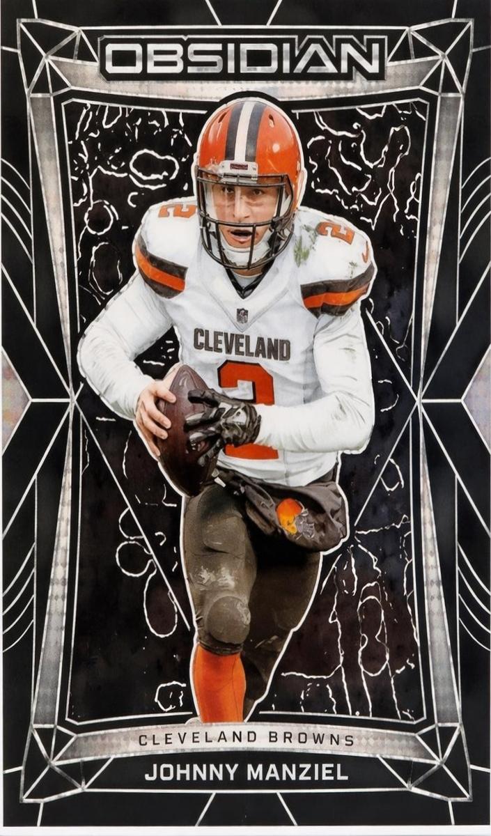 2024 Panini Obsidian Football International Johnny Manziel #48