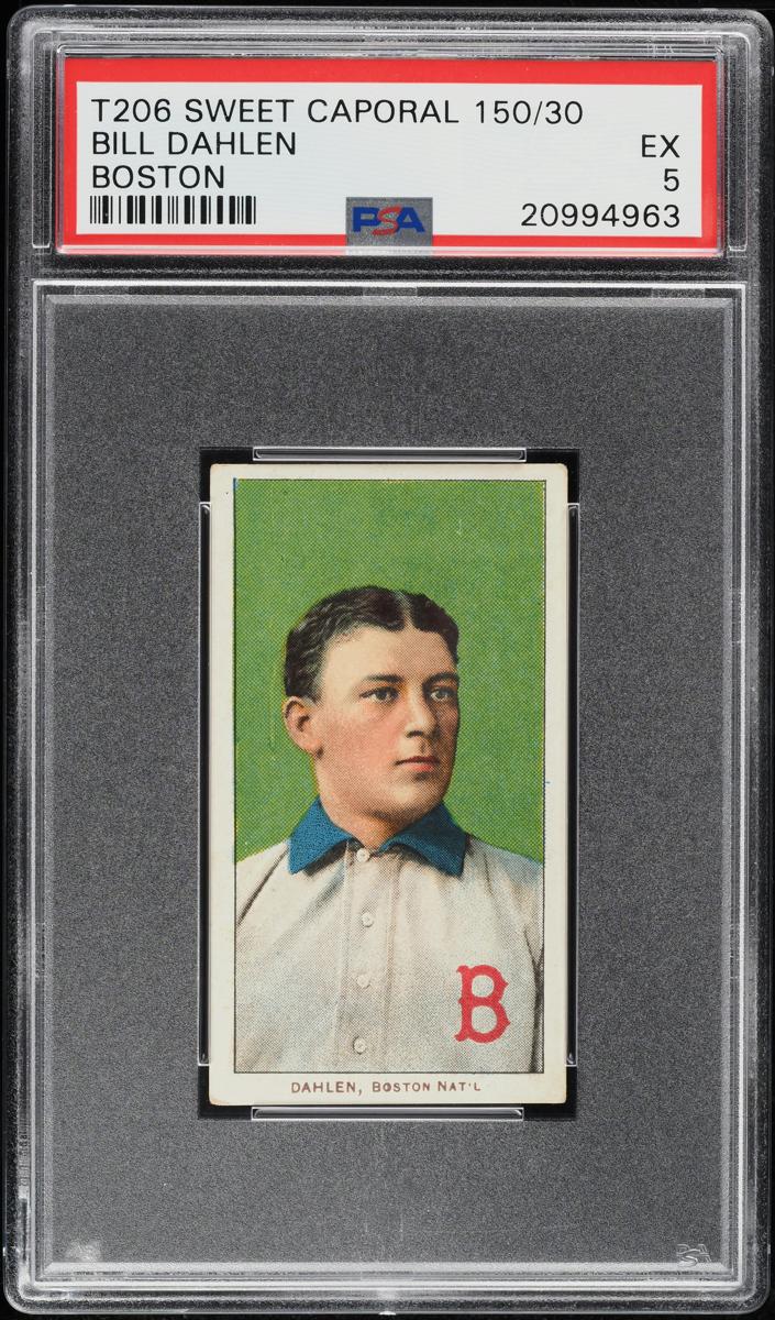 1909-11 T206 Baseball Boston Bill Dahlen #NNO