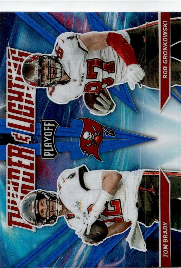 2021 Panini Playoff Football Blue Tom Brady #CA-TBR PSA 10