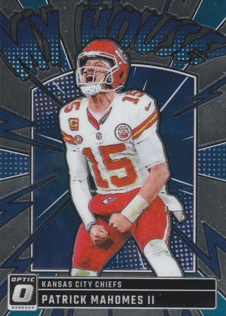 2024 Donruss Optic Football Patrick Mahomes II #1 PSA 10